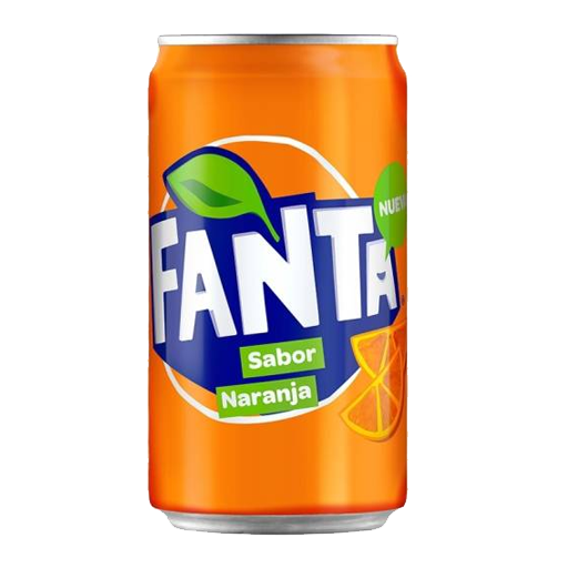 Fanta Naranja Lata