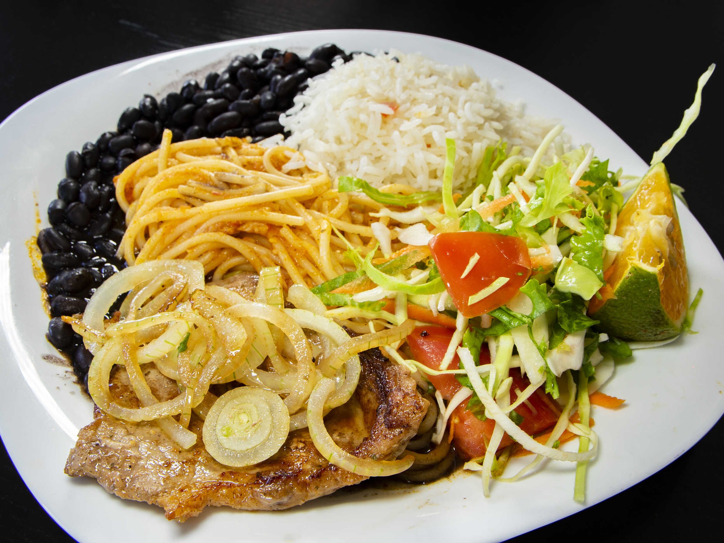 Casado con Filet de Pollo + Refresco