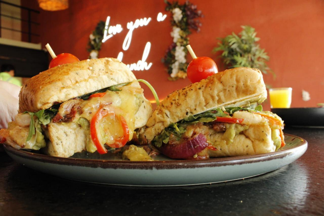 Sándwich de Camarones