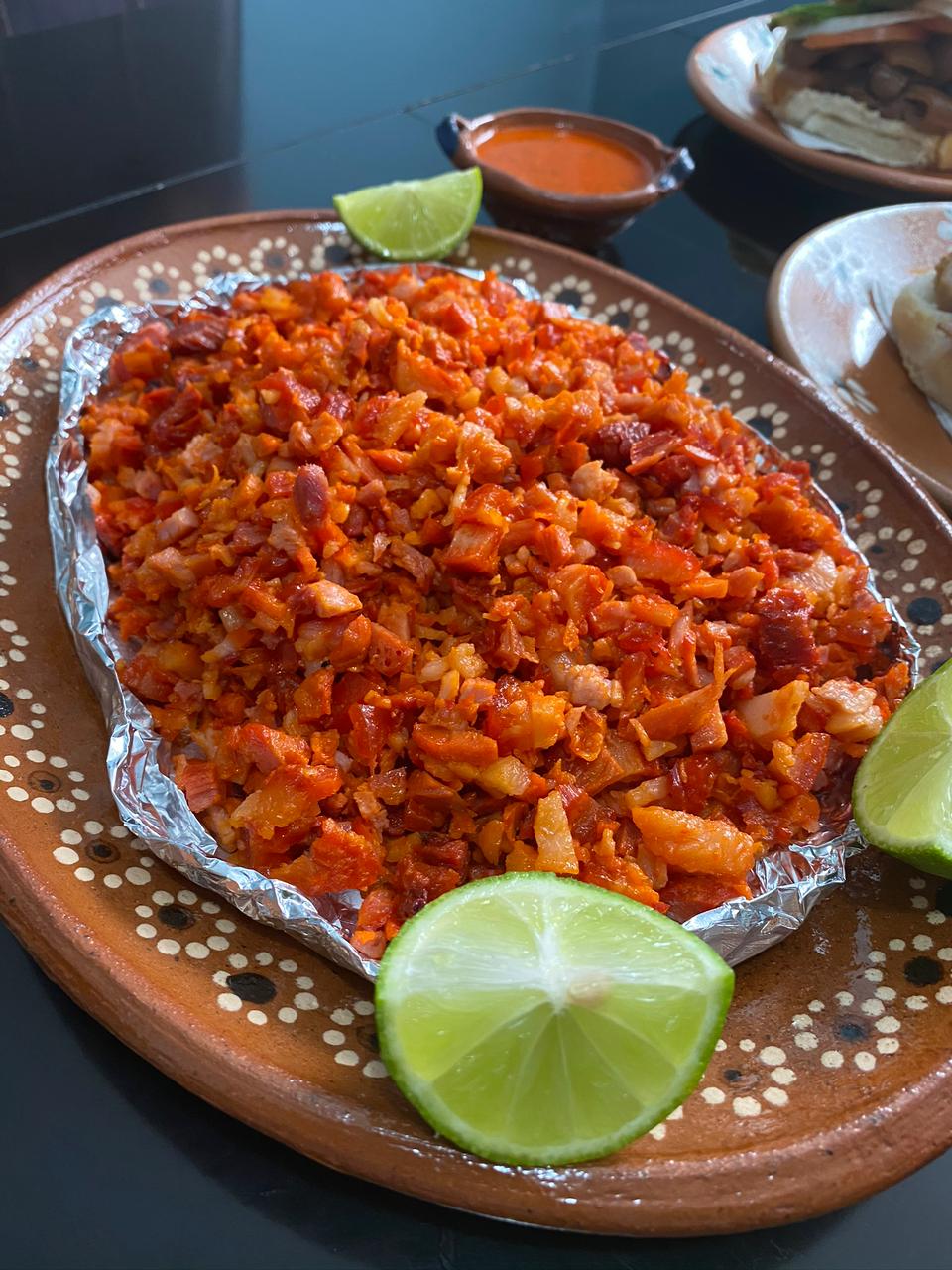 Medio surtido p/tacos.