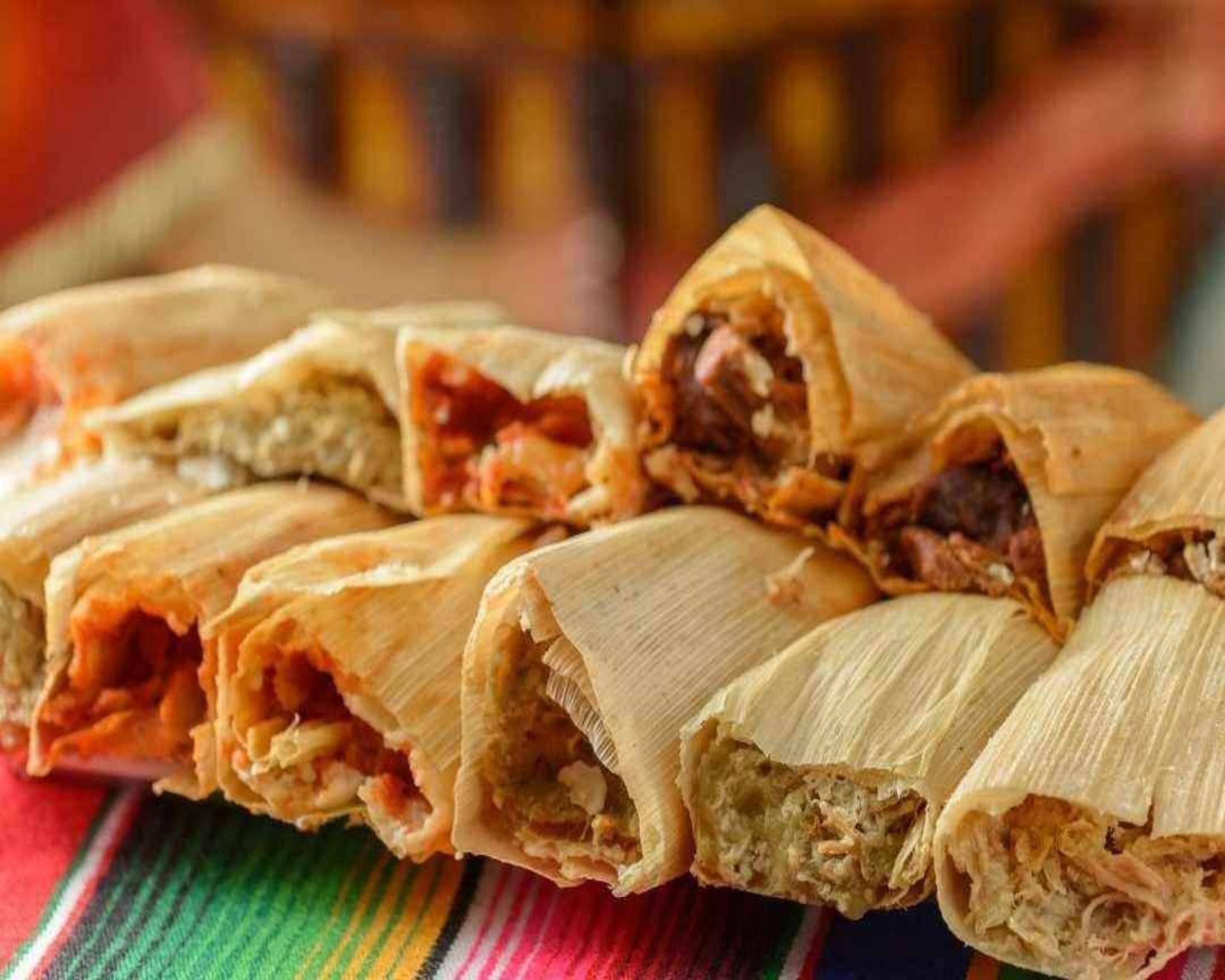 Tamal de Carne en Salsa Verde