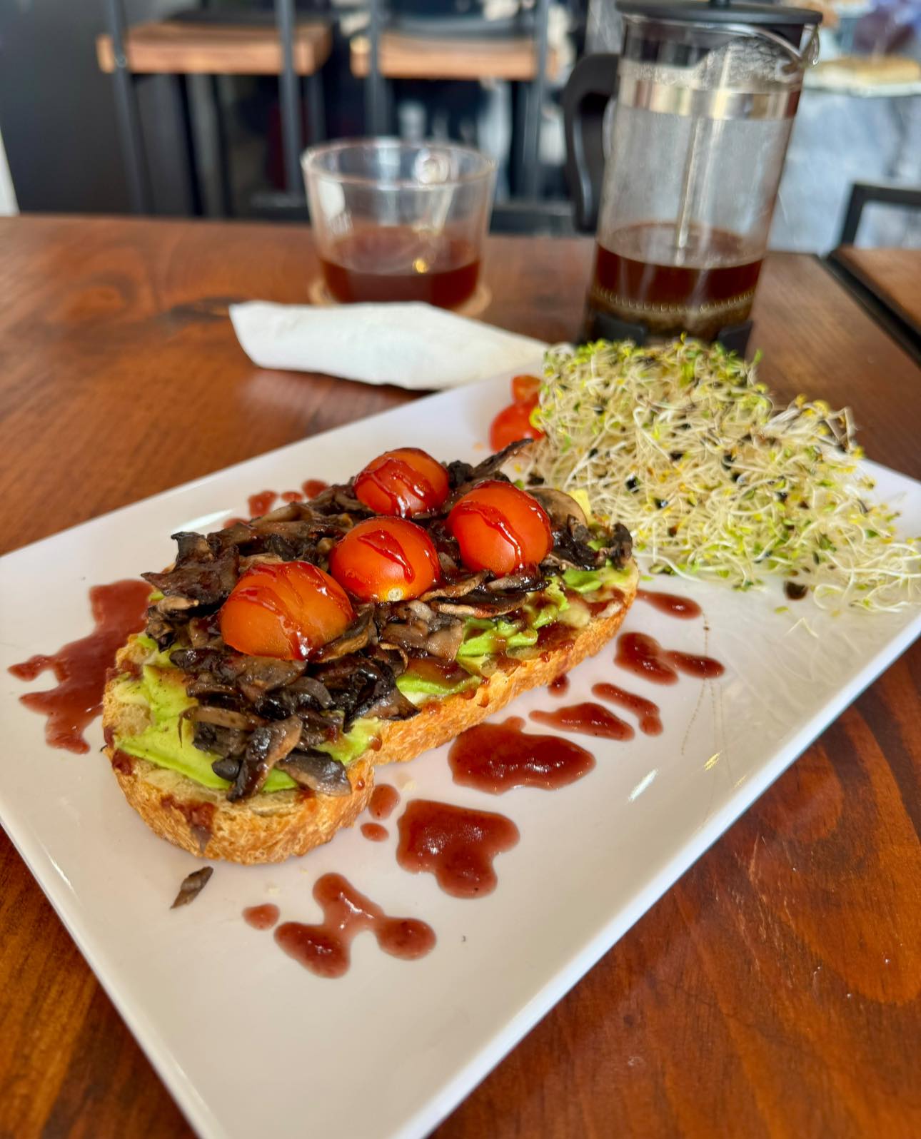 Toast Vegetariano