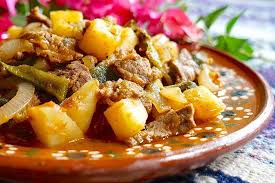 Platillo de Bistec Ranchero