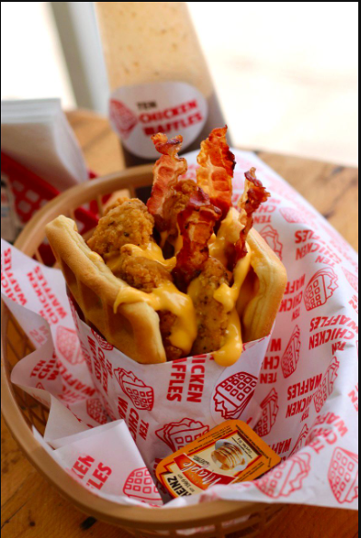 Chicken Waffle Doble *