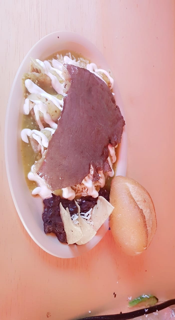 Chilaquiles con Cecina