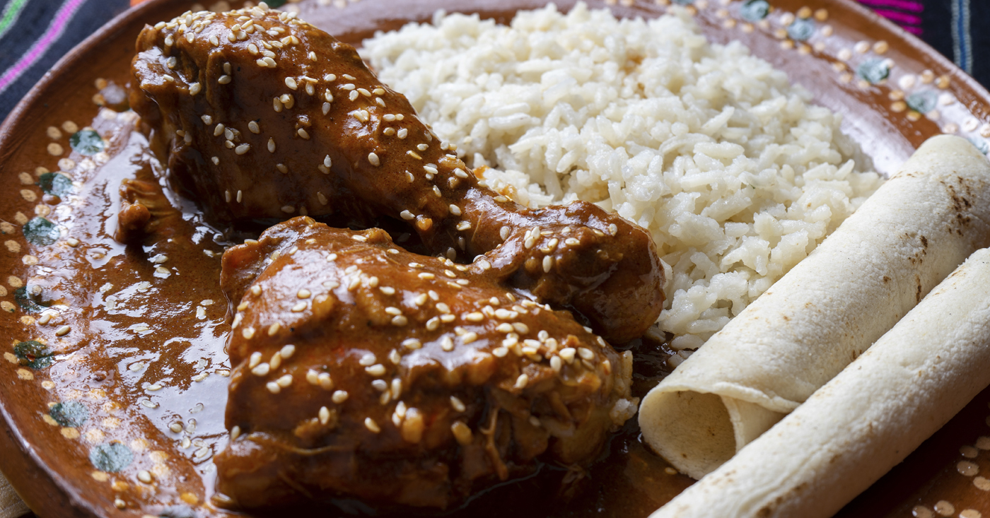 Pollo en mole