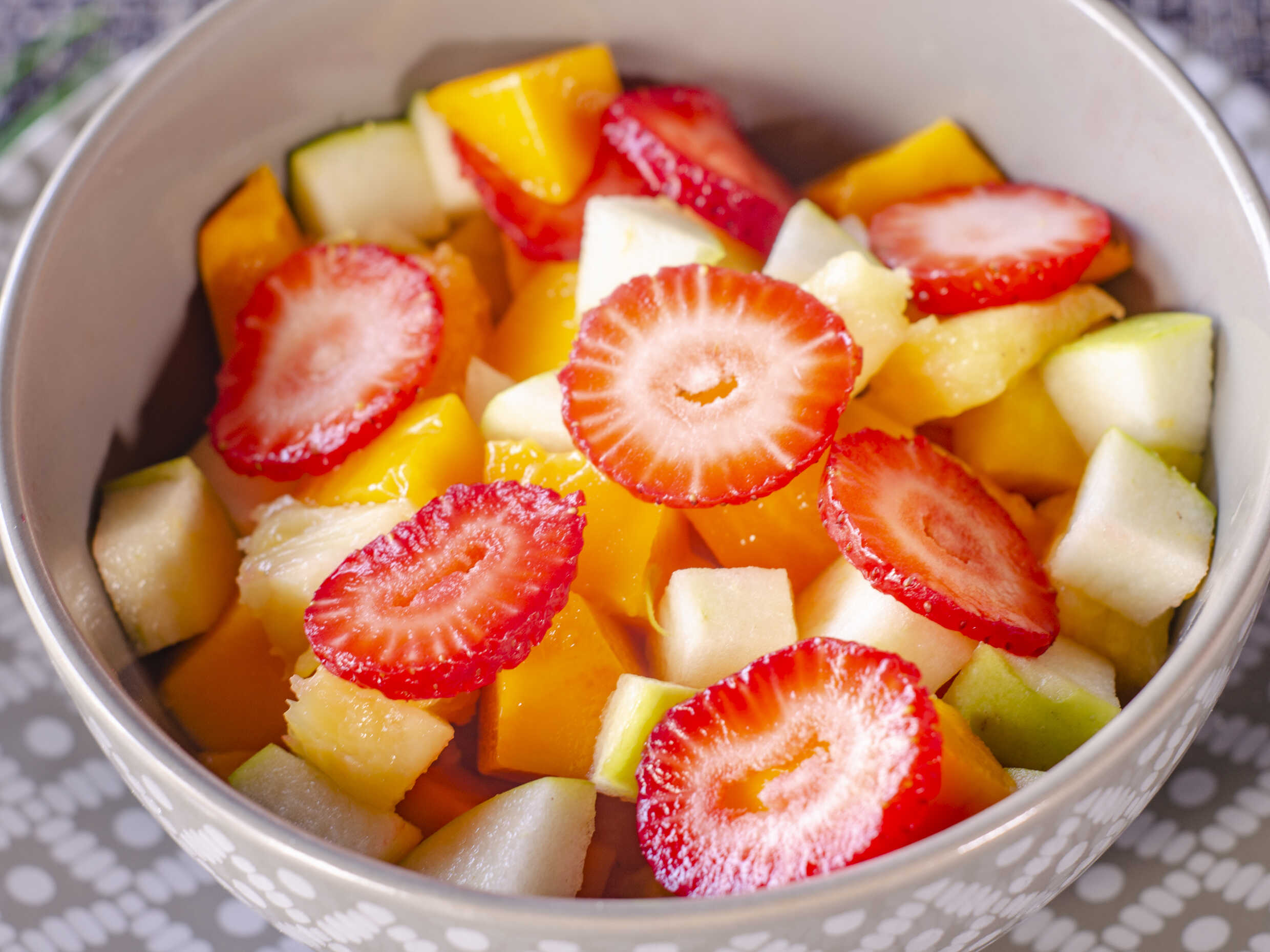 Overnight Oats + Ensalada de Frutas