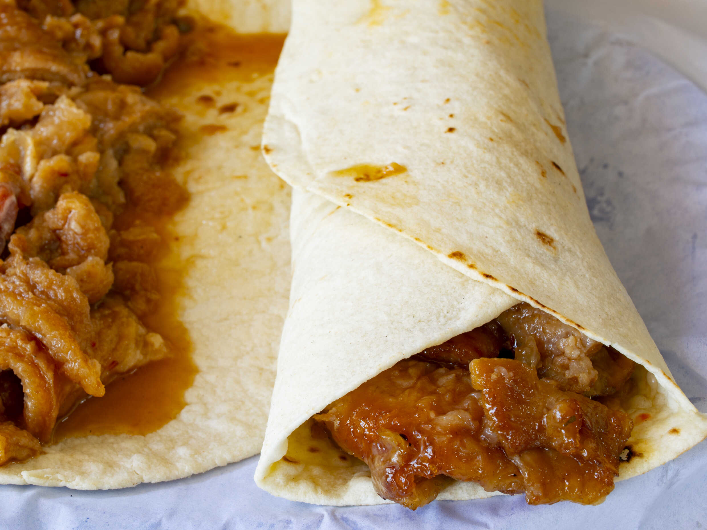 Chicharrón prensado