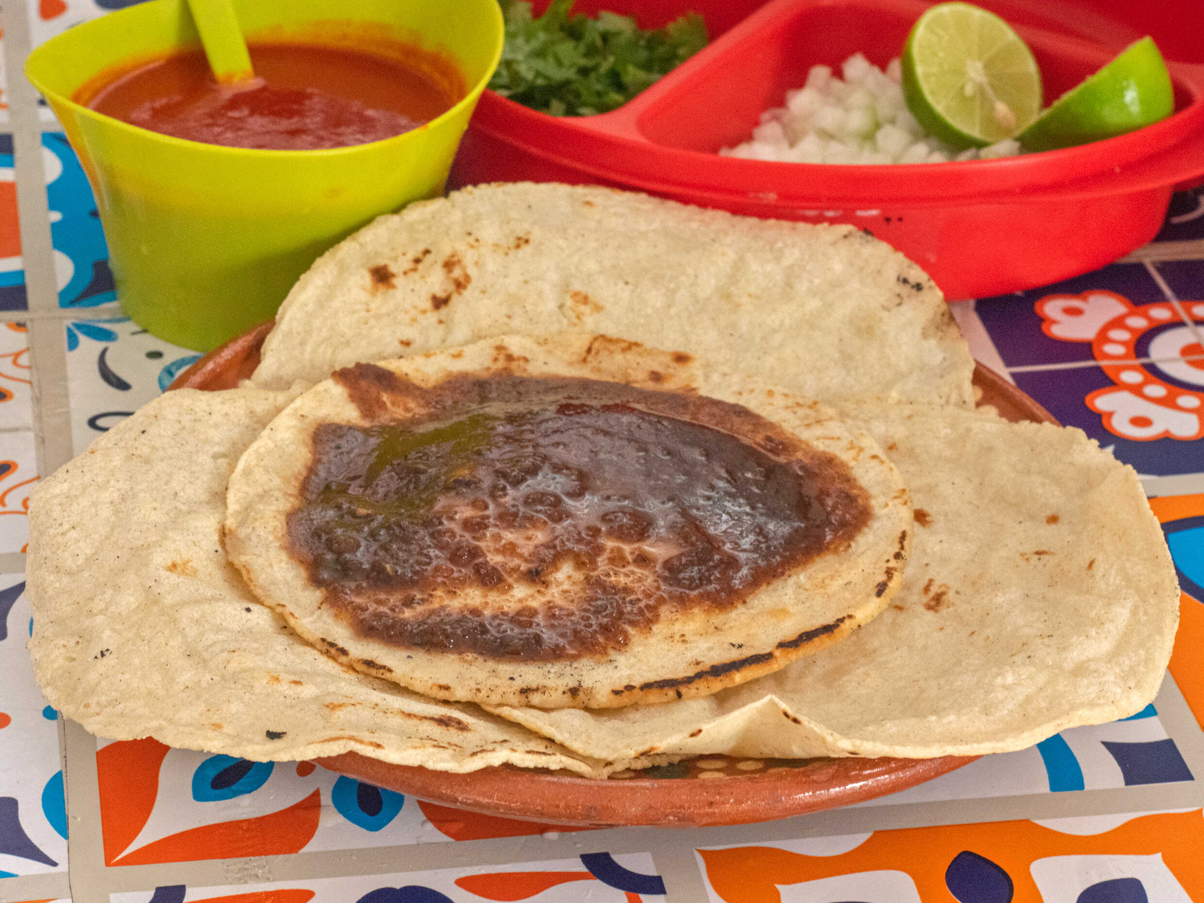 Tortilla con Asientos