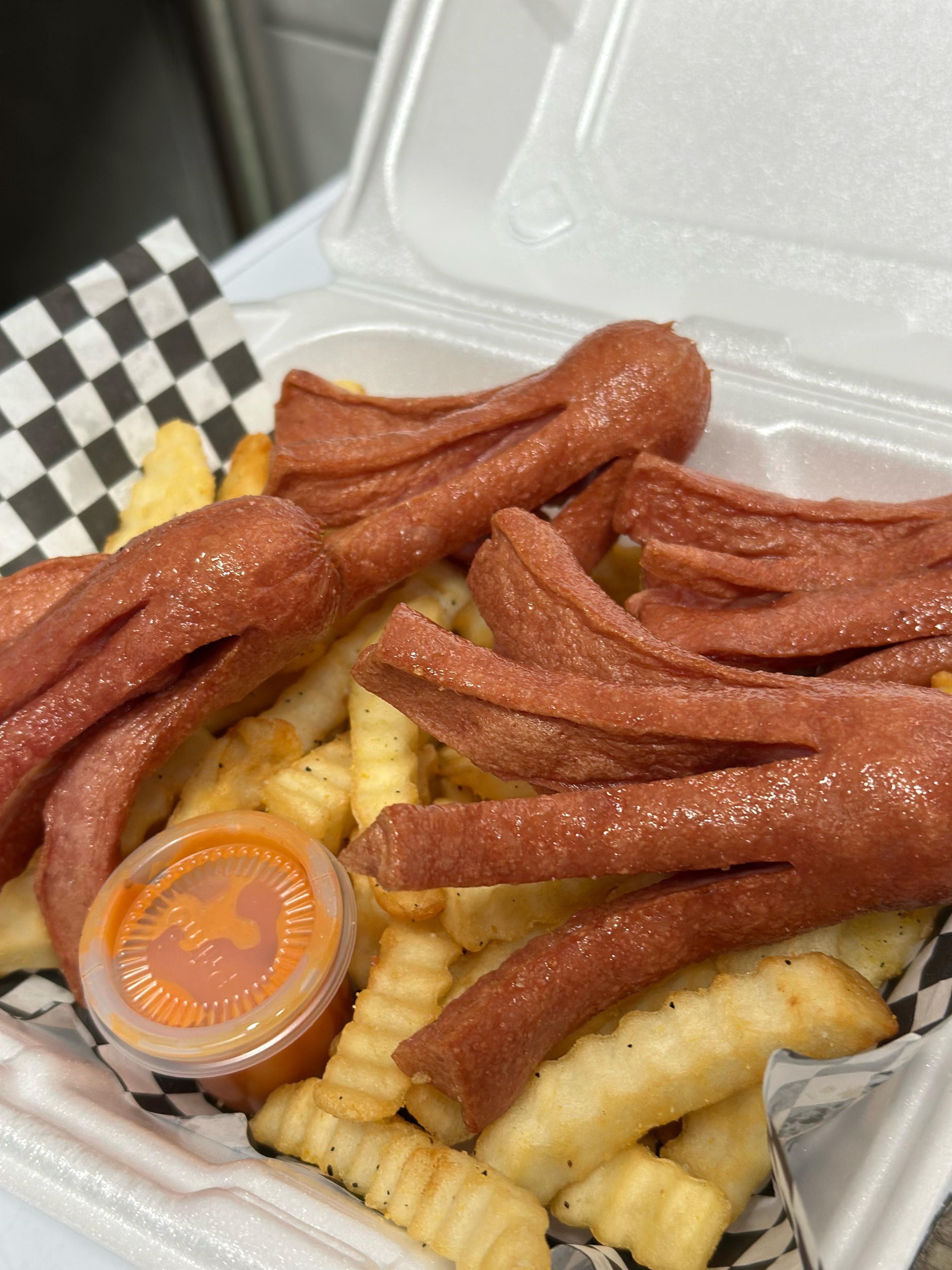 Orden de Salchipulpos con Papas