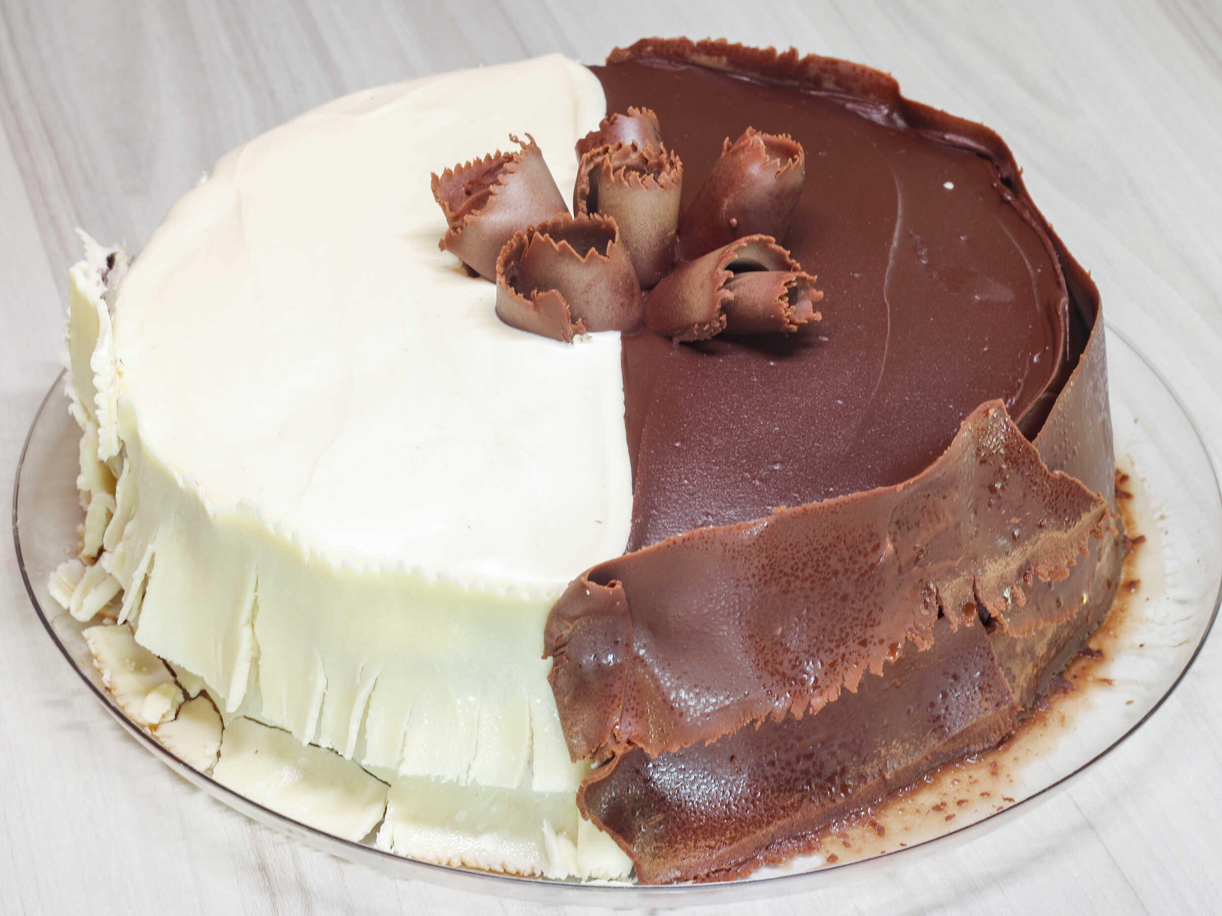 Postre Ganache Combinado Chocolate 3/4