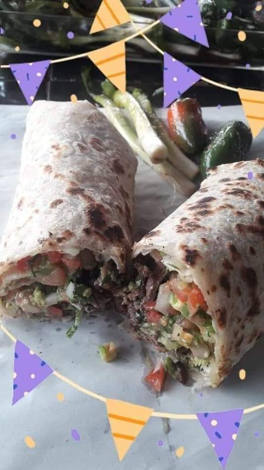 Mega Burro de Asada con Queso