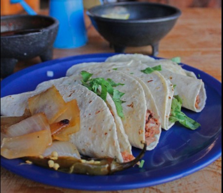 Taco a Medio Dorar