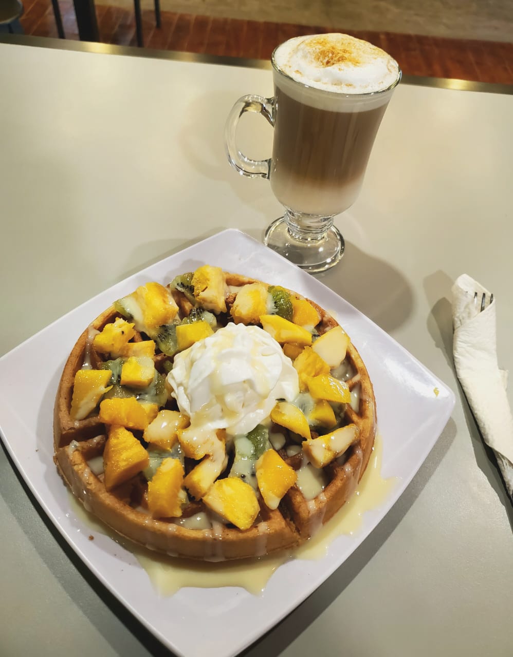 Waffle Clásico