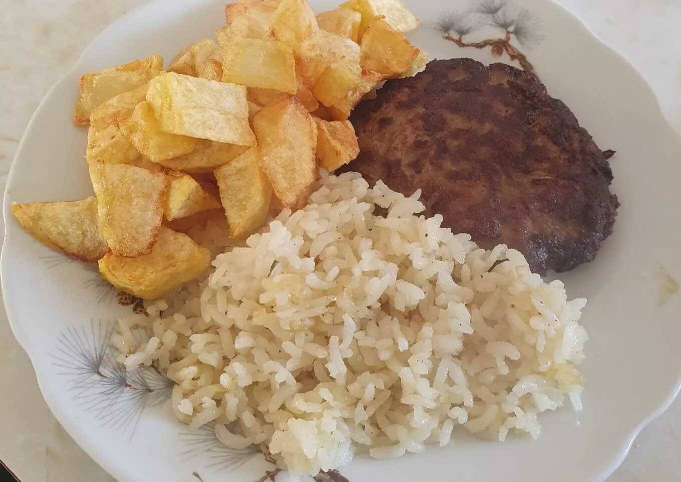 Hamburguesa al Plato