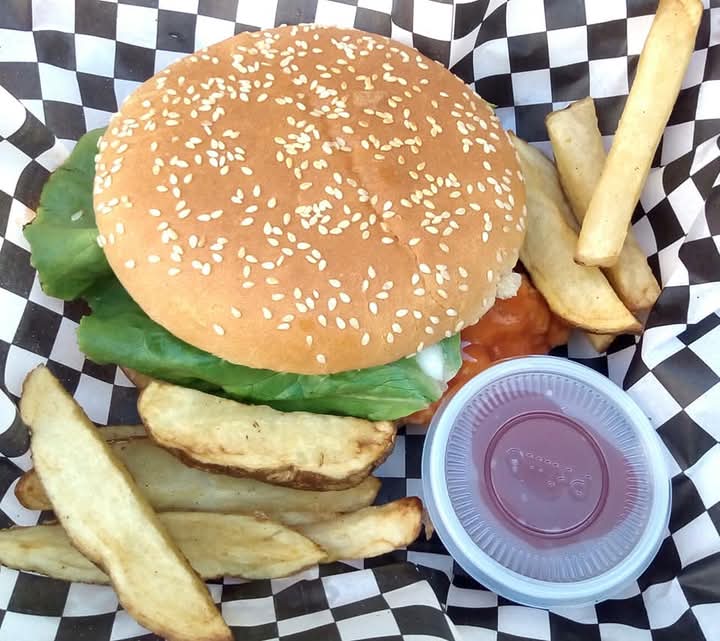 Hamburguesa Pollo Buffalo