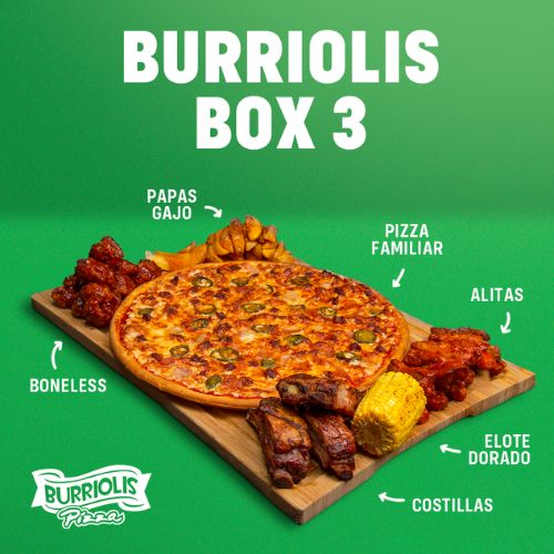 Paquete Box 3 (Come de Todo, Hasta 8 Personas)