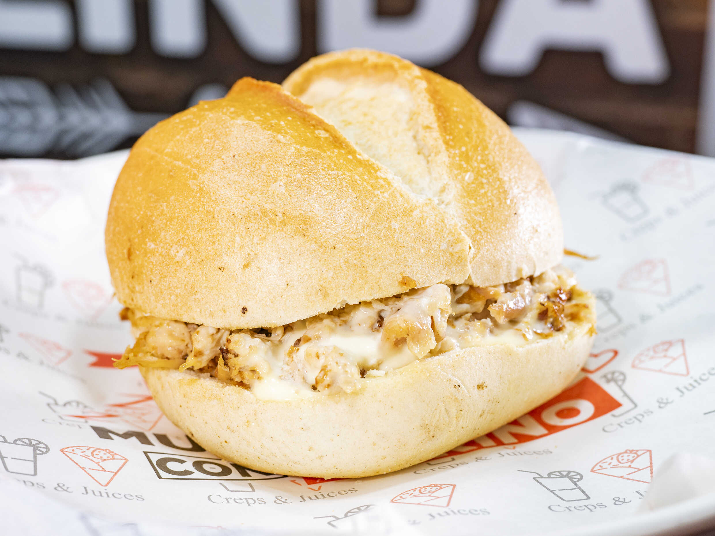 Sándwich con Pollo