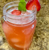 Fruta Fresa con Hierbabuena