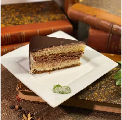 Rebanada de Pastel de 5 Chocolates
