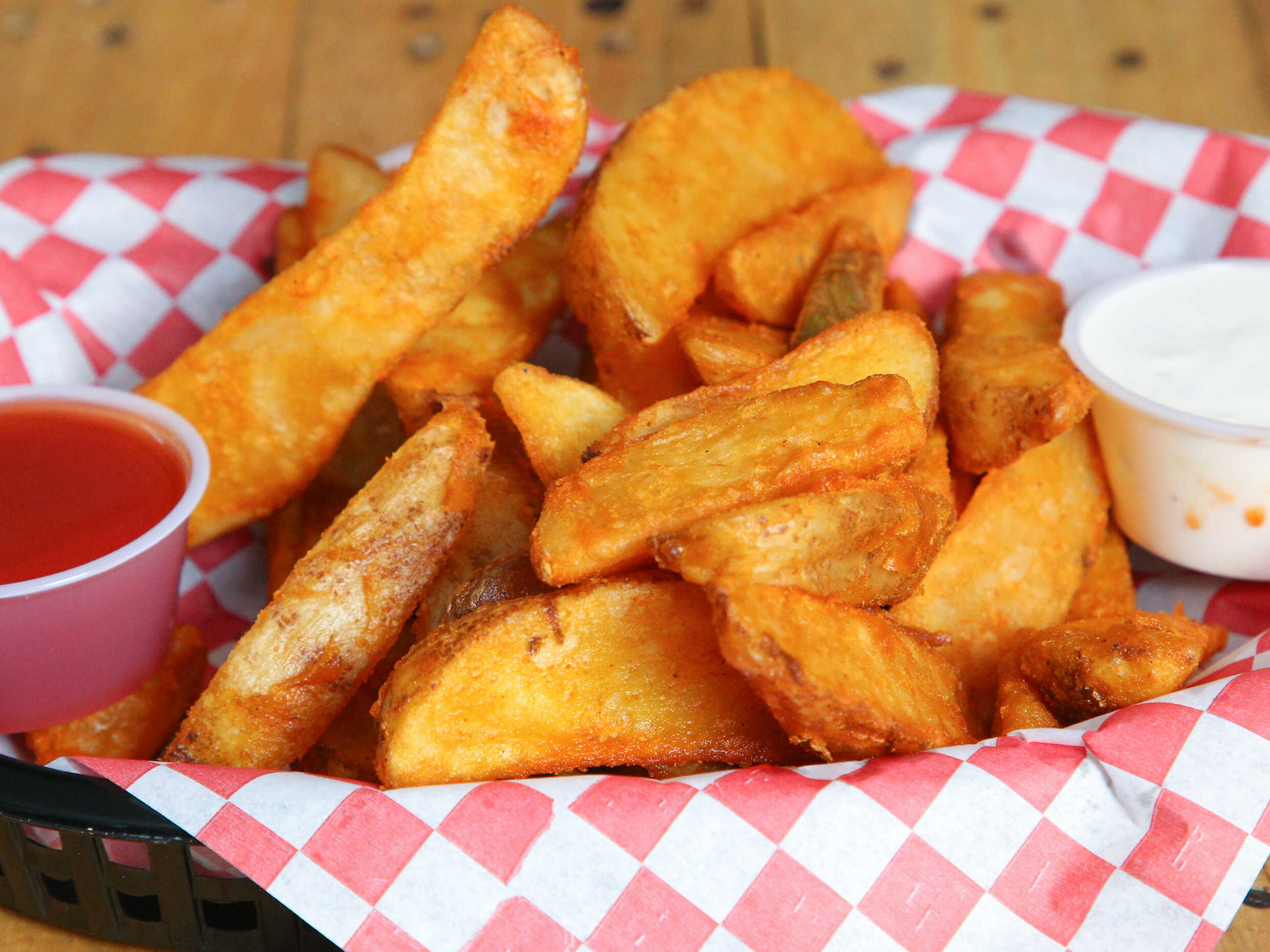 Papas en gajo