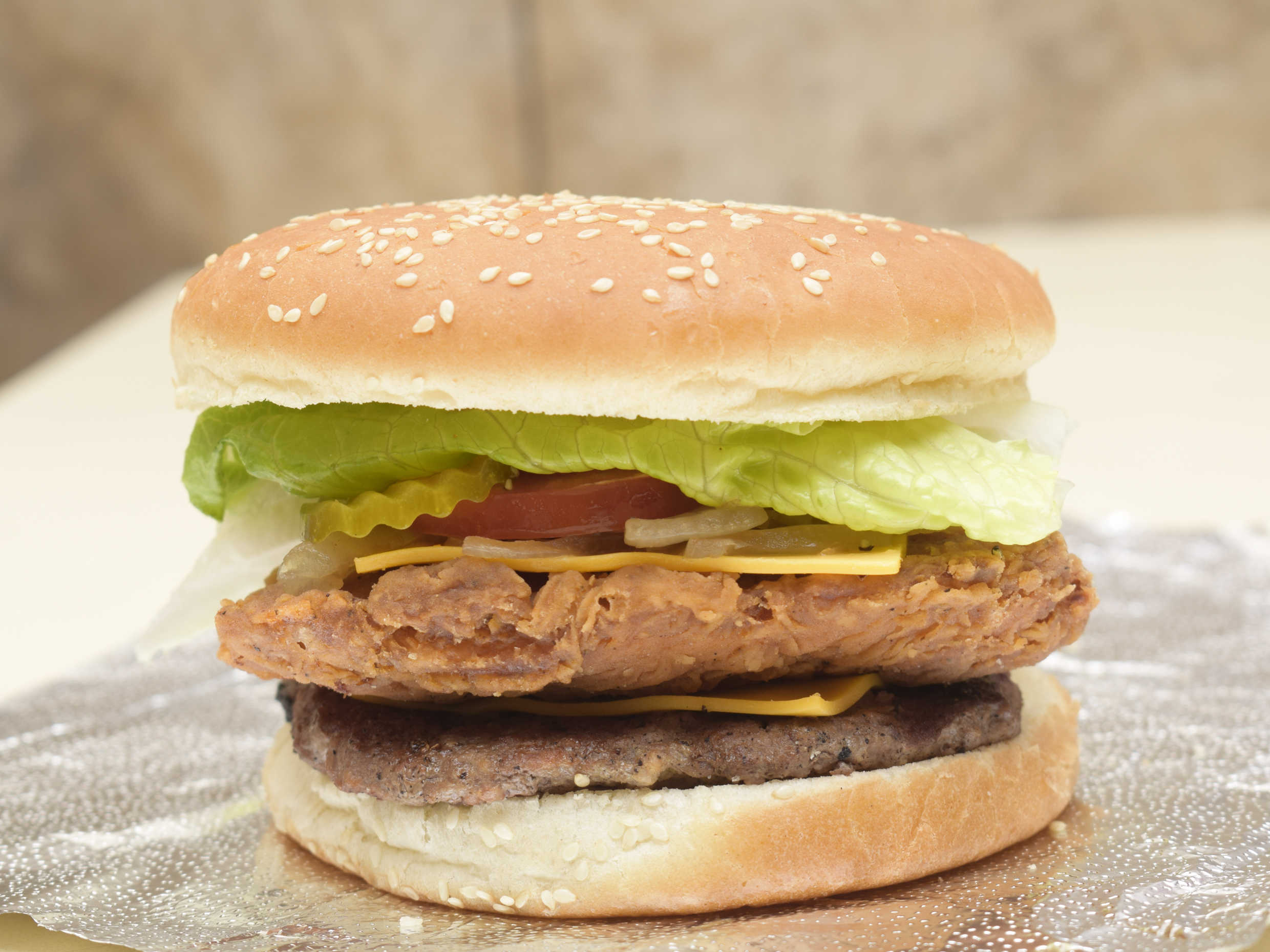 Hamburguesa de Pechuga de Pollo