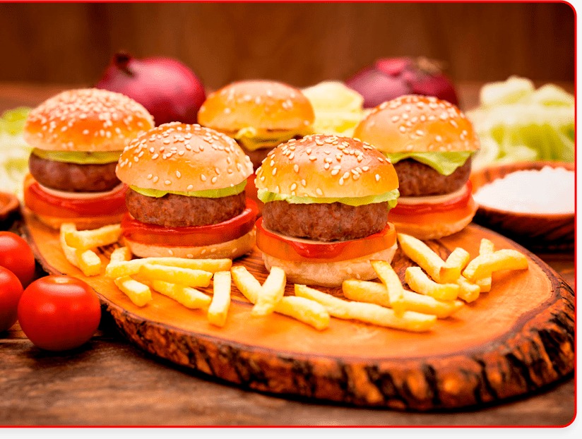 Pack X5 Mini Burger Classic