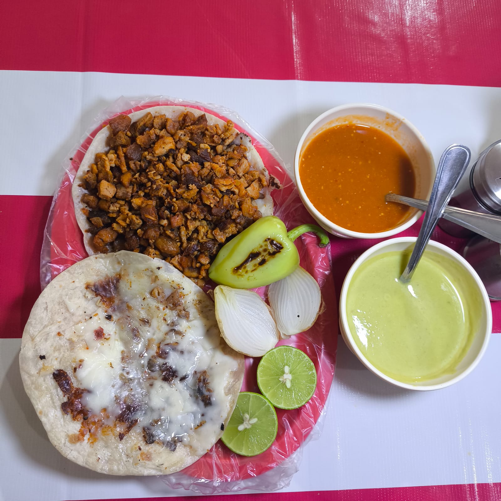 Quesadilla Doble de Pastor