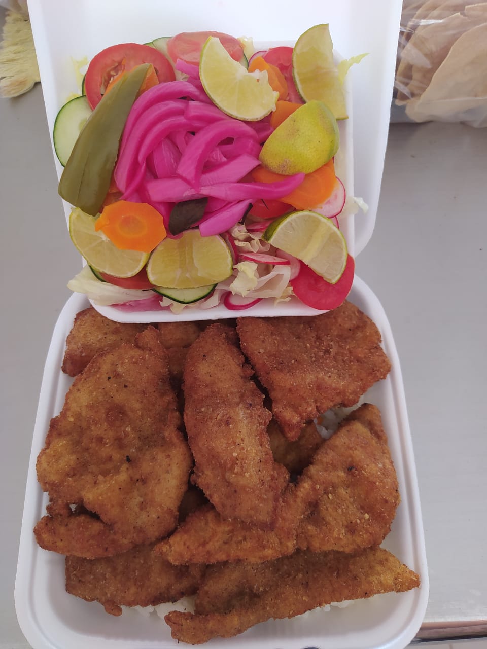 Filete Empanizado Orden Grande