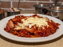 Orden De Tacos Al Pastor Con Queso (5pzs)