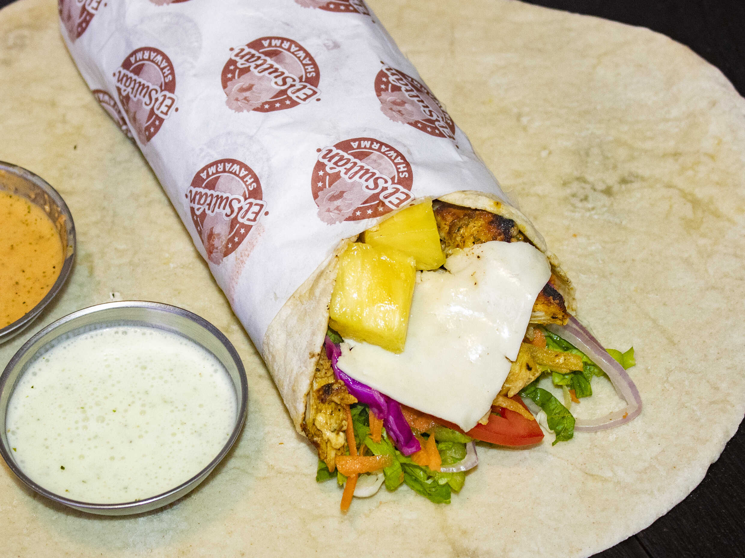Shawarma Teriyaki con Pollo Mediano