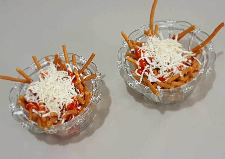 Churros con Crema y Queso