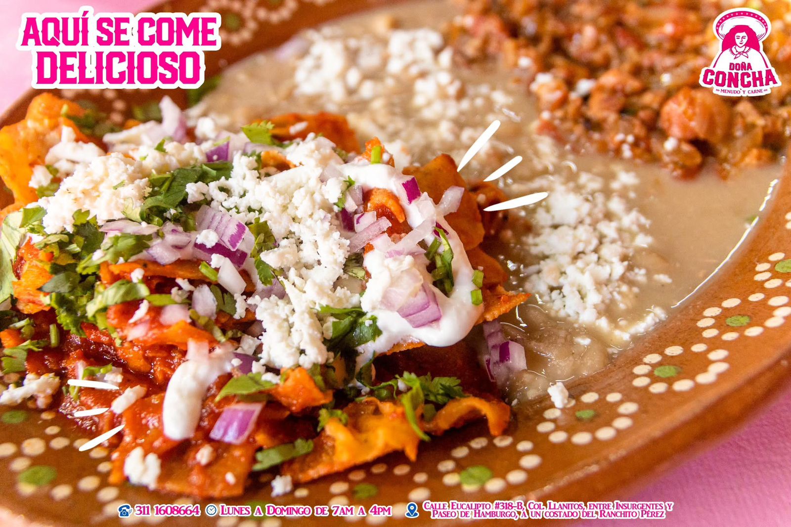 Chilaquiles con Carne