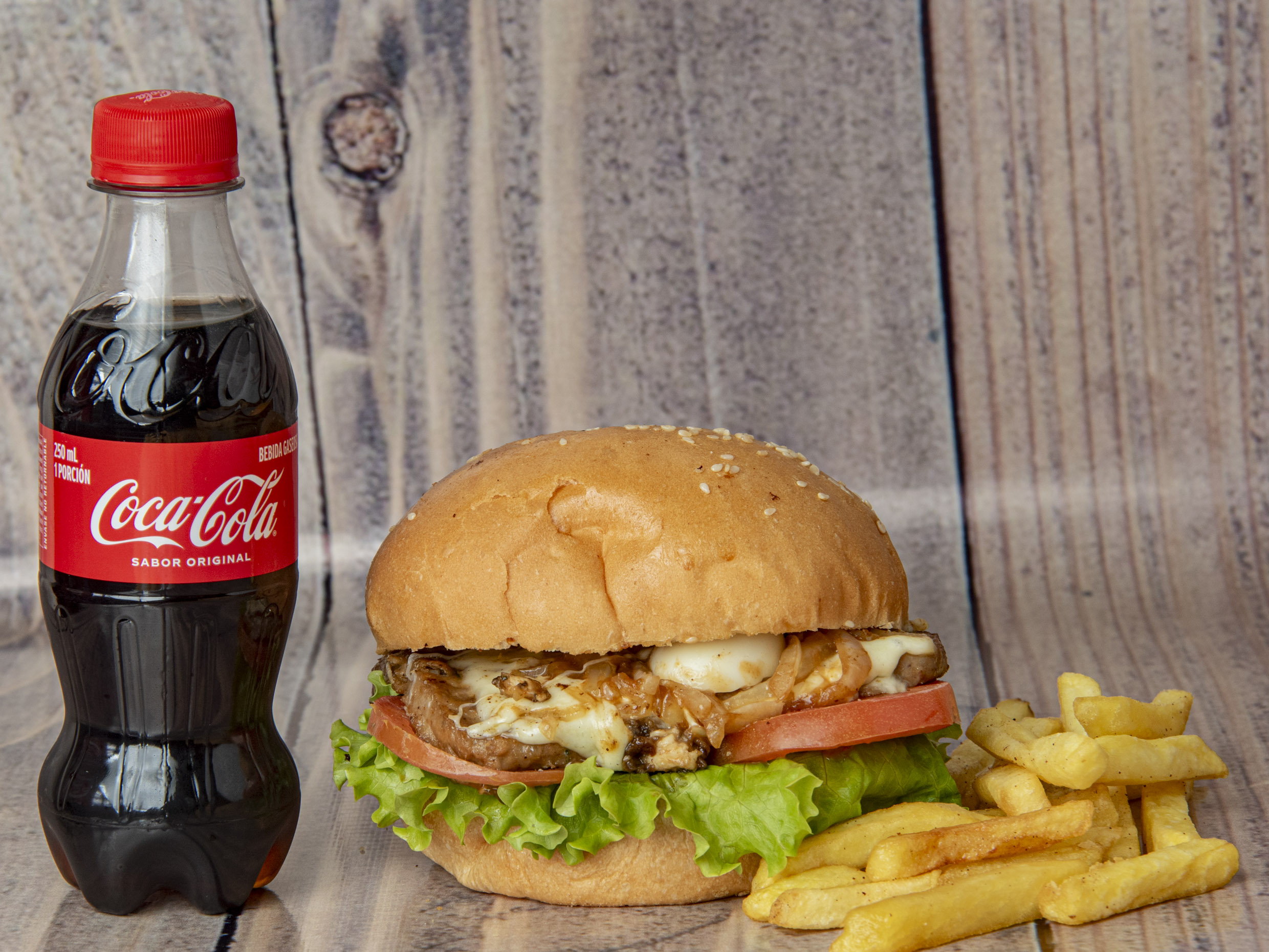 Combo de Hamburguesa Clásica