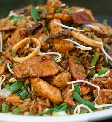 Arroz Chino Mar y Tierra