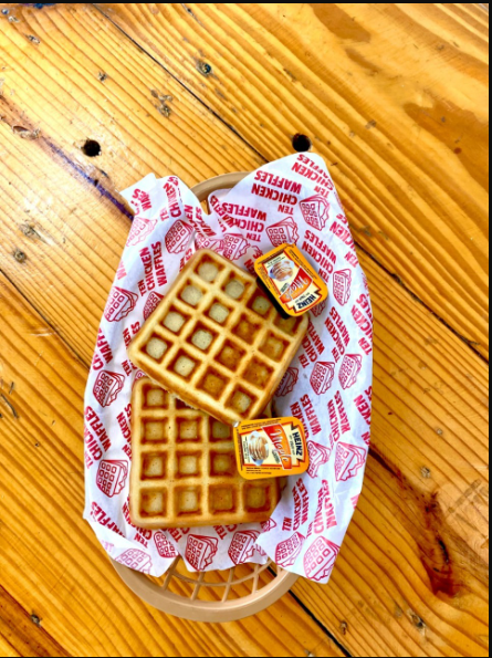 Waffles con Miel *