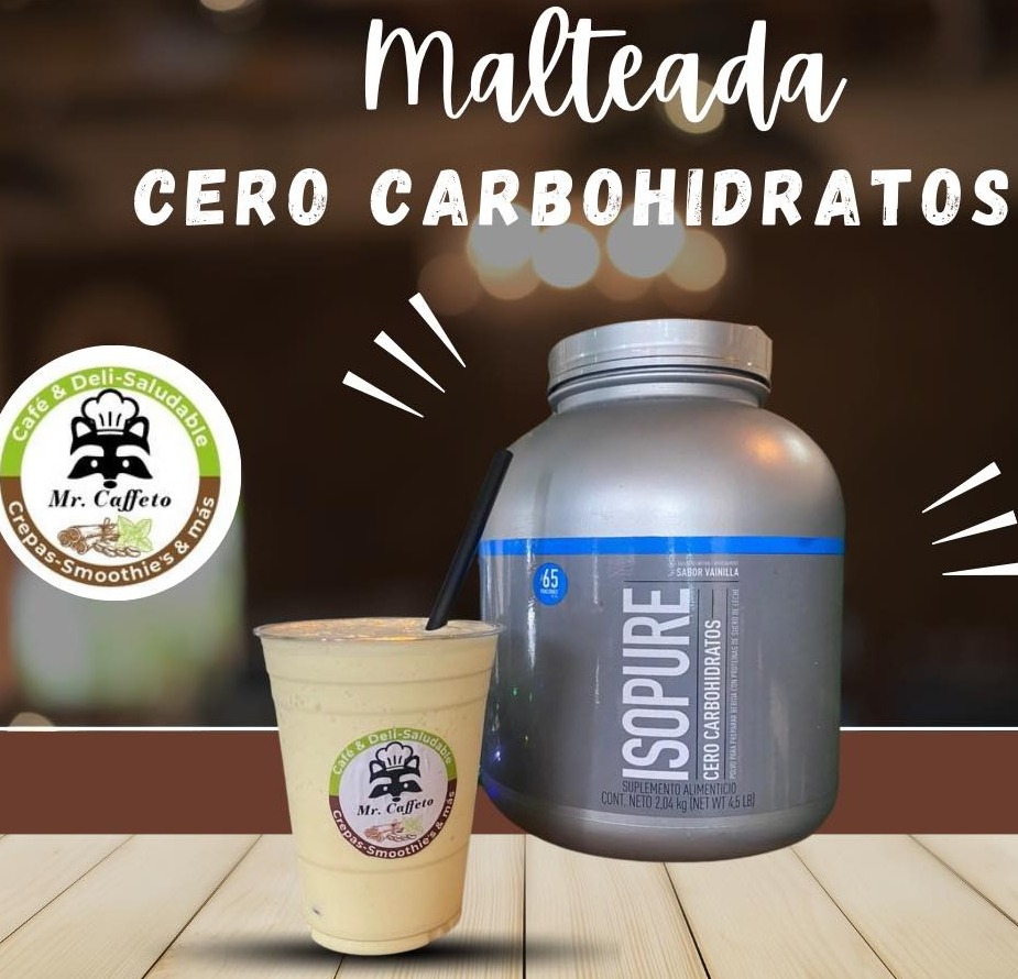 Malteada Cero Carbohidratos