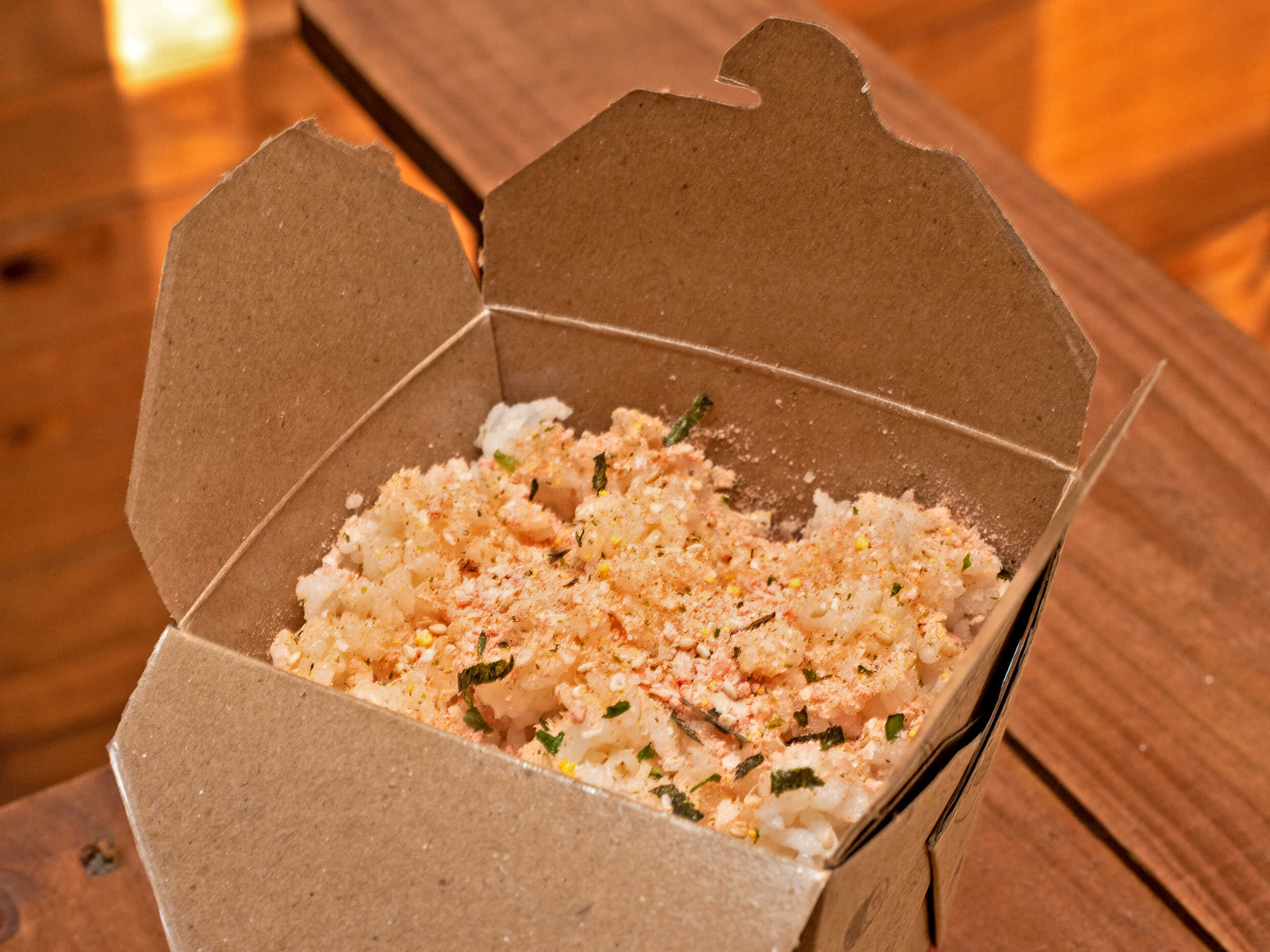 Arroz Gohan con Furikake