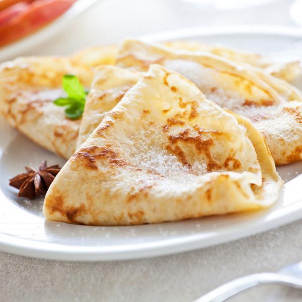 Crepa Dulce de 2 Ingredientes más 1 Topping