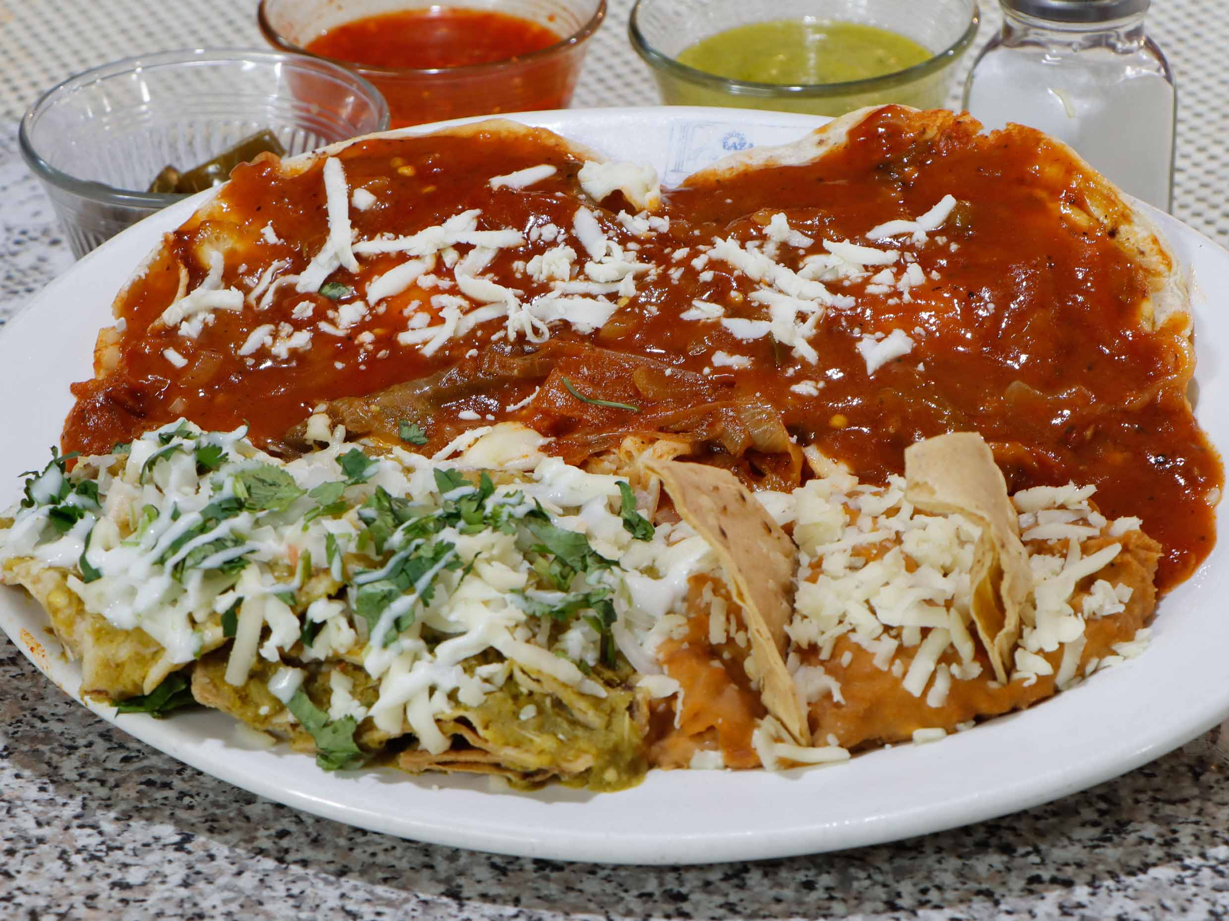 Enchiladas de Queso