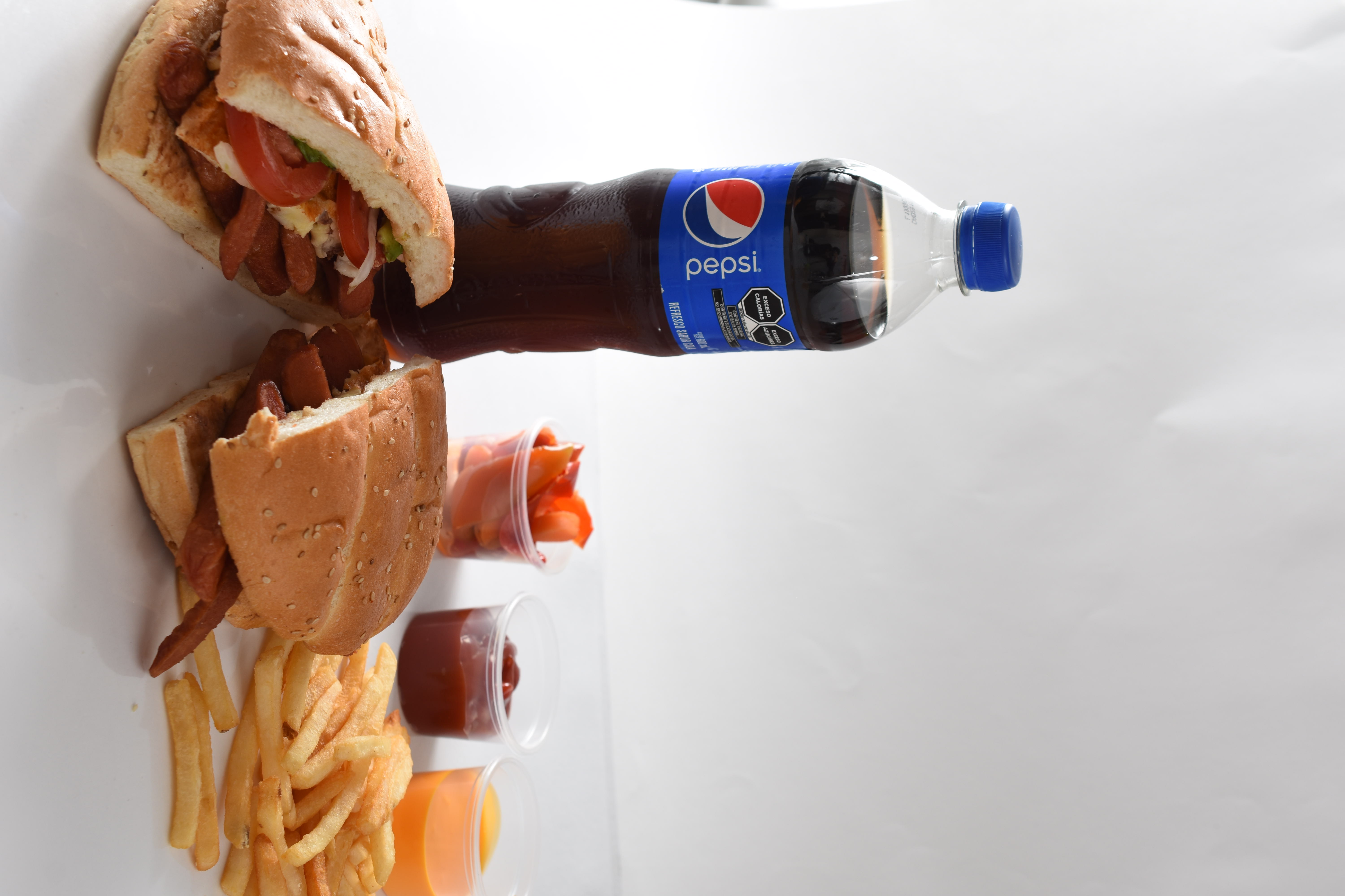 Combo Torta Pastor + Papas + Refresco
