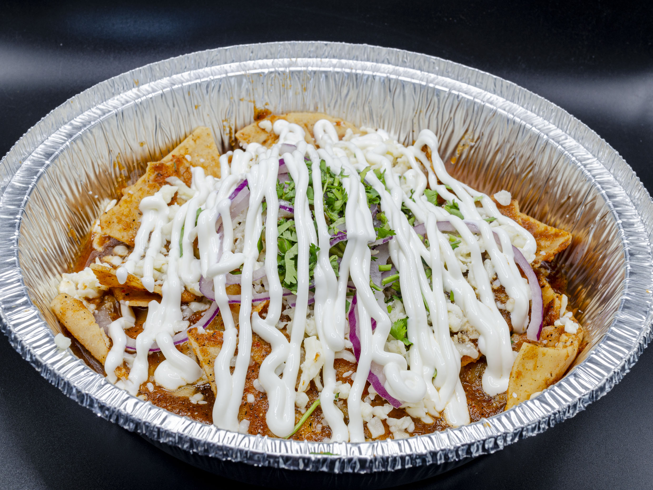Chilaquiles en Salsa Roja