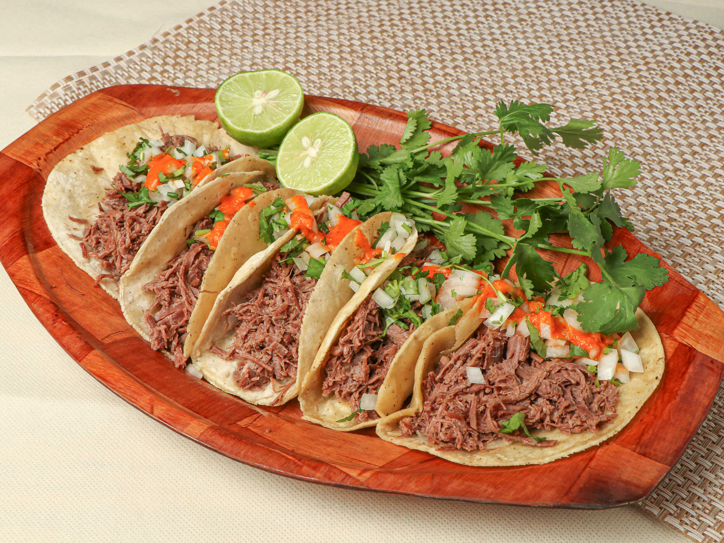Taco de combinada orden con 5