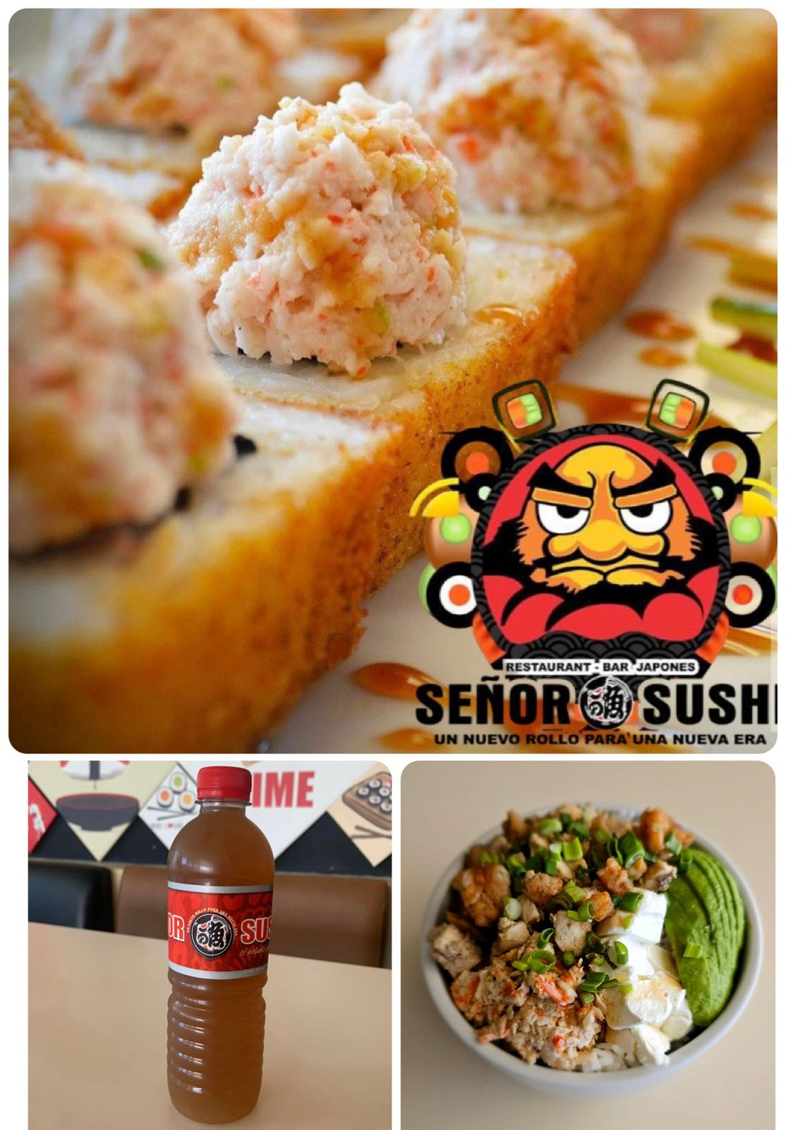 Combo California + Yakimeshi Mixto Esp. + Té 500ml