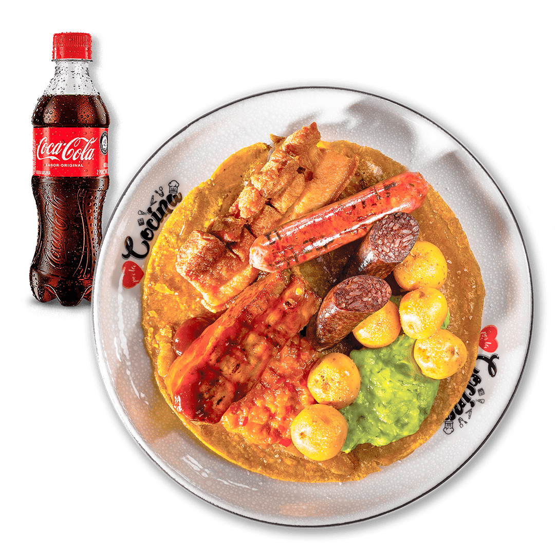 Patacón Berraco + Bebida