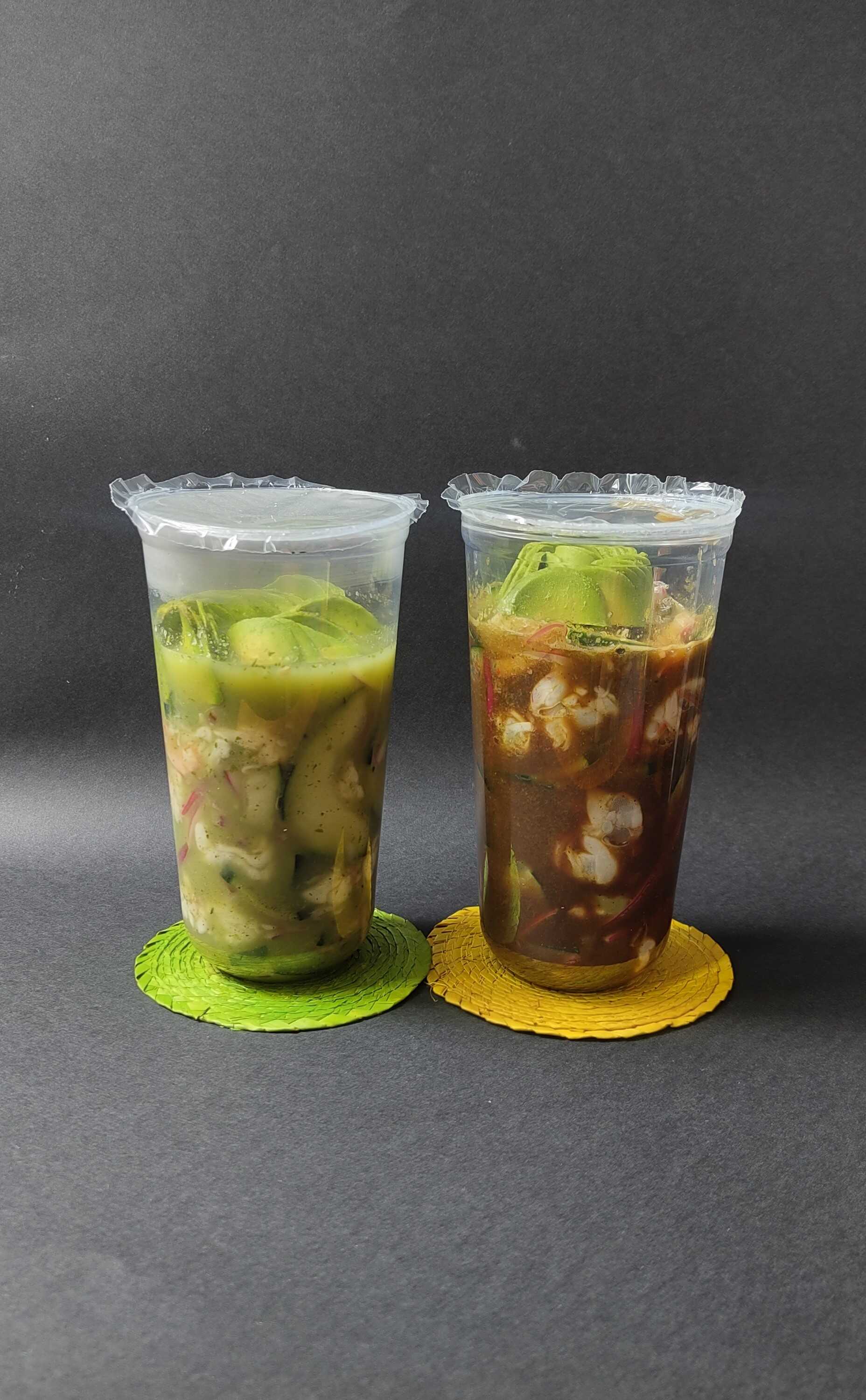 pack 2 aguachiles (verde y negro)