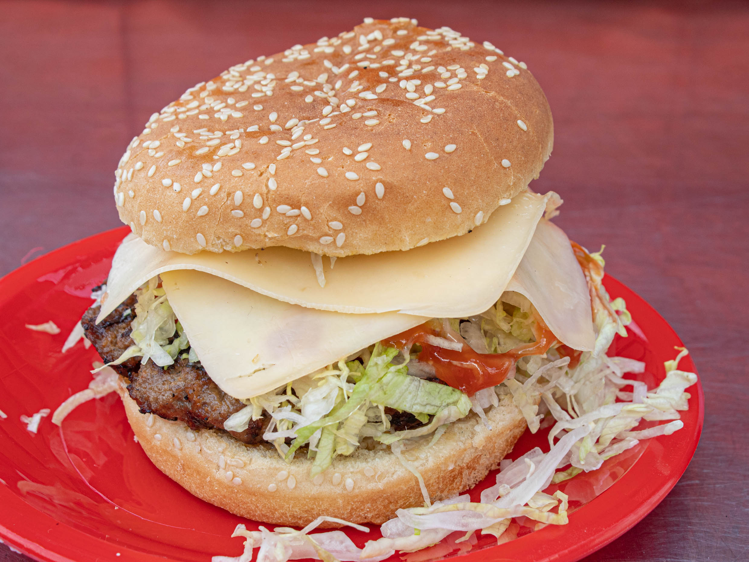 Hamburguesa con Doble Queso