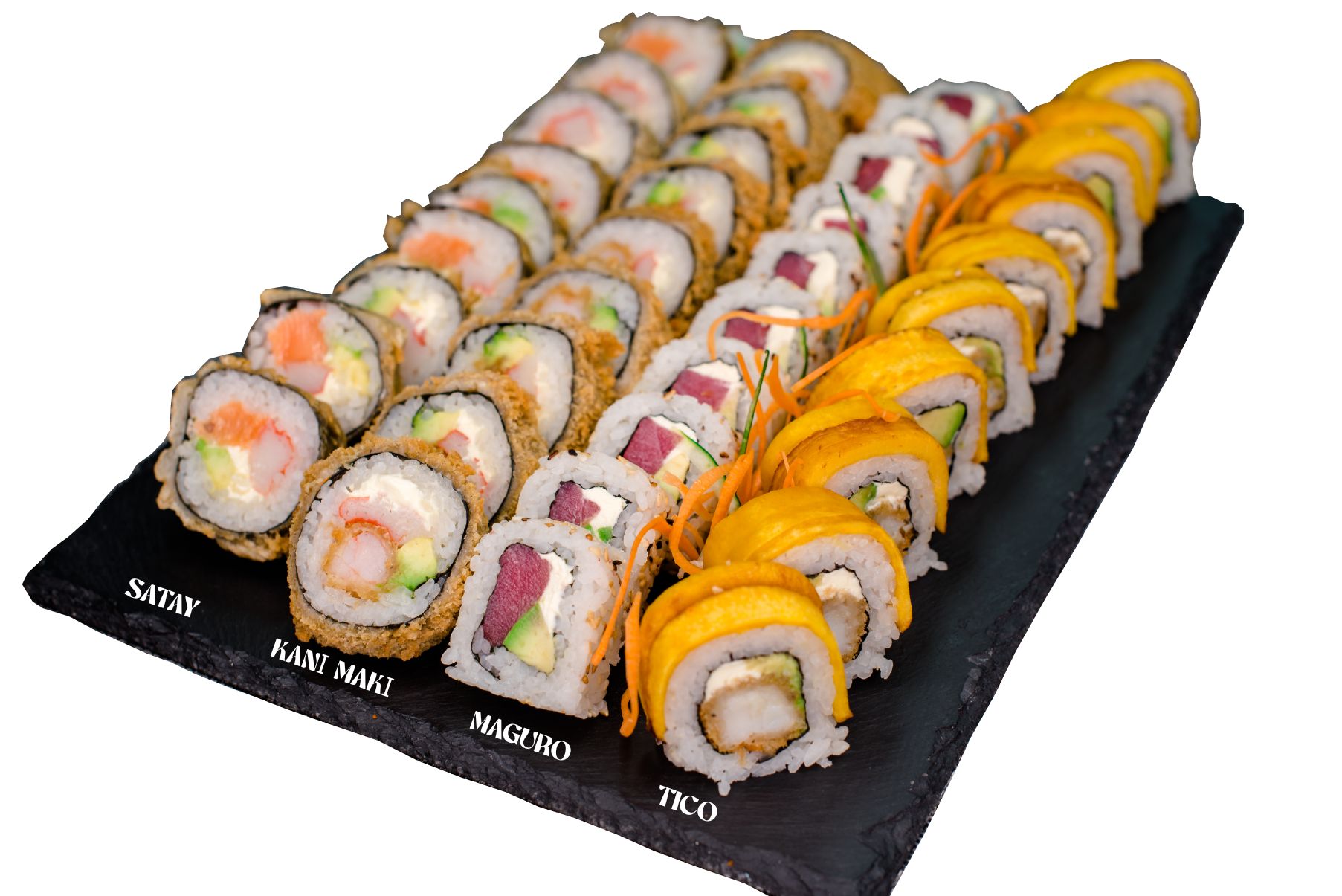 40 Piezas de Sushi