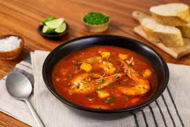 Caldo de Camarón .