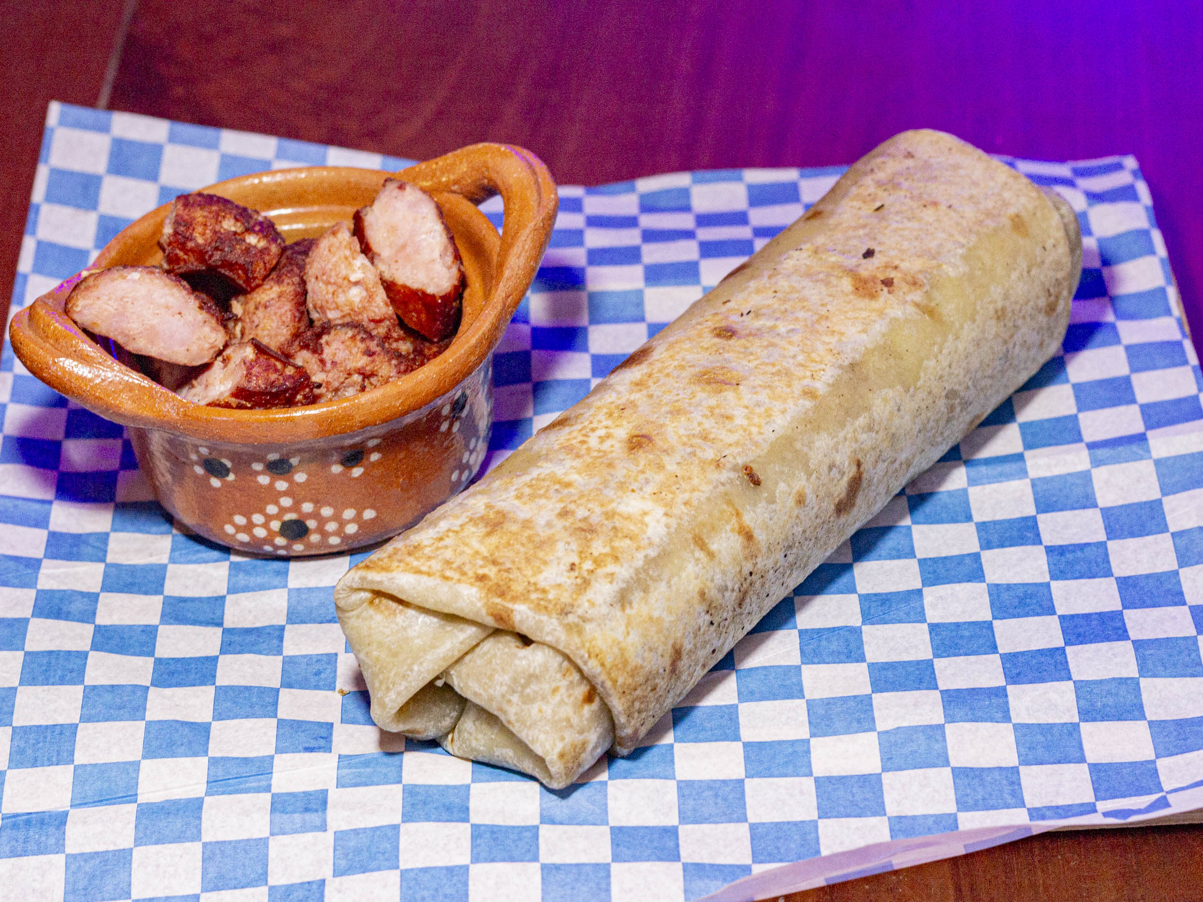 BURRITO DE CHORIZO ARG  NORTEÑO